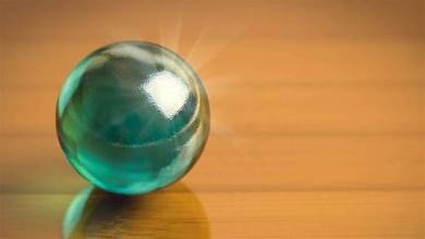 【腦洞系列】將一個絕對圓球放在一個絕對平面上，接觸點有多小？無限小？