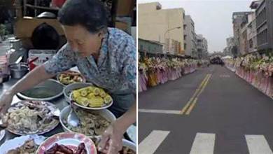 「台灣摸十元紙幣最多的人」96歲高雄阿嬤賣了55年自助餐，賣掉7套房子，欠債200萬，「逝世3000多人來送，花籃擺滿街」