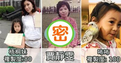 賈靜雯母親Po文童年照， 網友驚嘆「100%完美複製」：真的不是咘咘？
