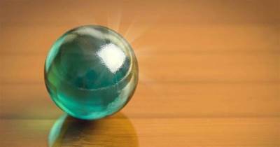 【腦洞系列】將一個絕對圓球放在一個絕對平面上，接觸點有多小？無限小？