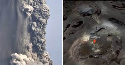 地球清洗計畫？義大利火山爆發，一根12公里高巨大灰柱射向天空