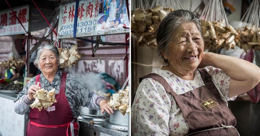 93歲嬤「核電廠前」包肉粽50年，童養媳出身，艱苦「養3憨兒孫」笑嘆已看透人生：人要學會苦中作樂